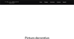 Desktop Screenshot of florapinturadecorativa.com